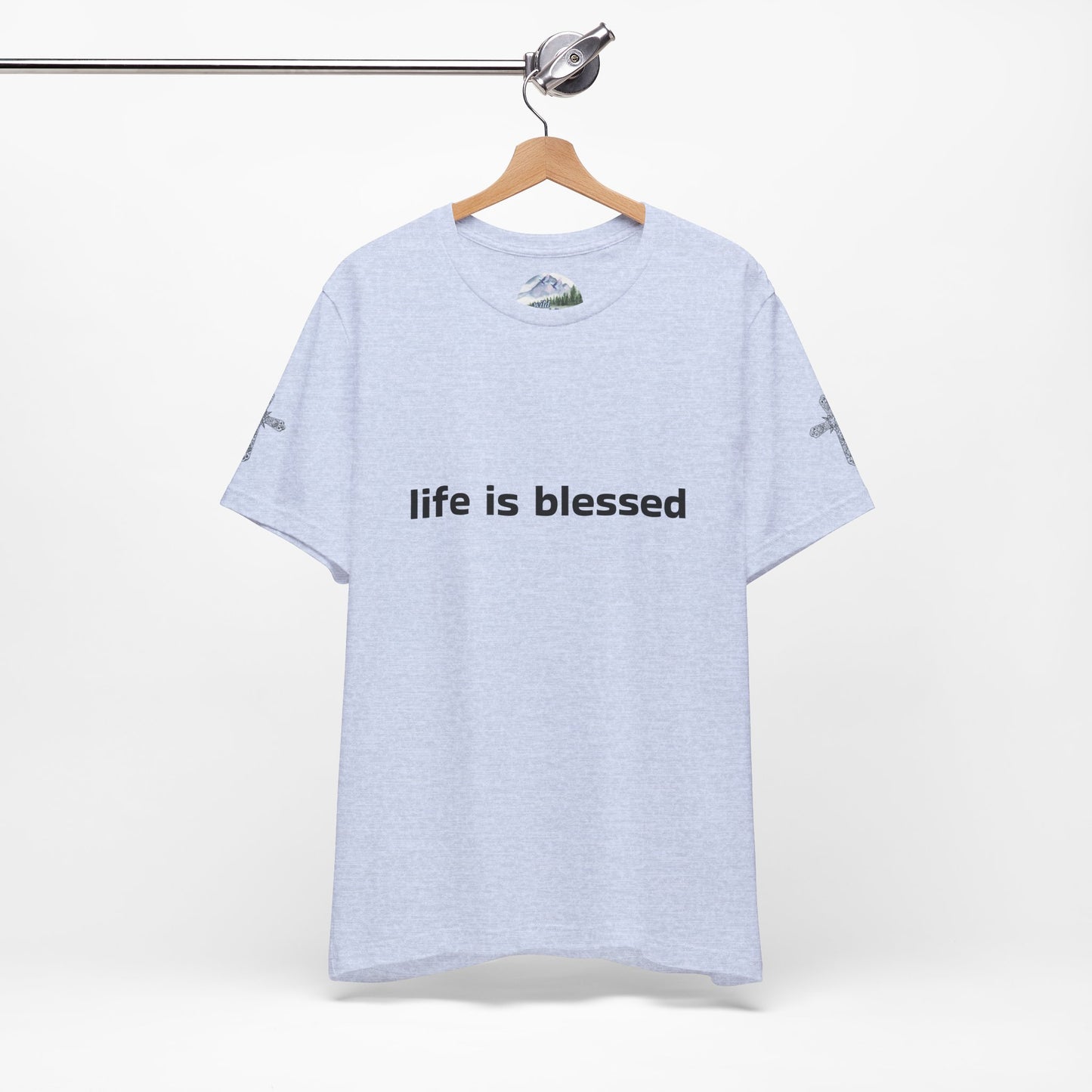 Life is Blessed Angel Wings Unisex T-Shirt