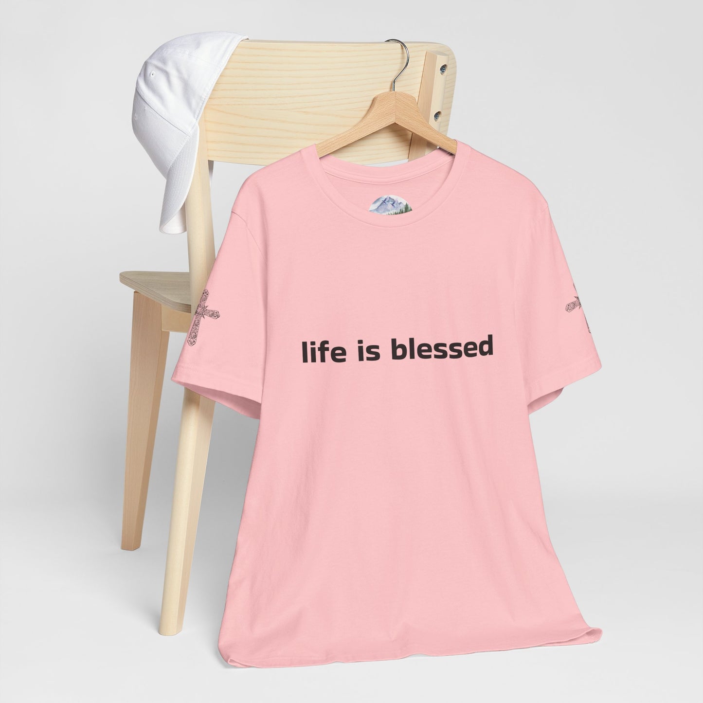 Life is Blessed Angel Wings Unisex T-Shirt