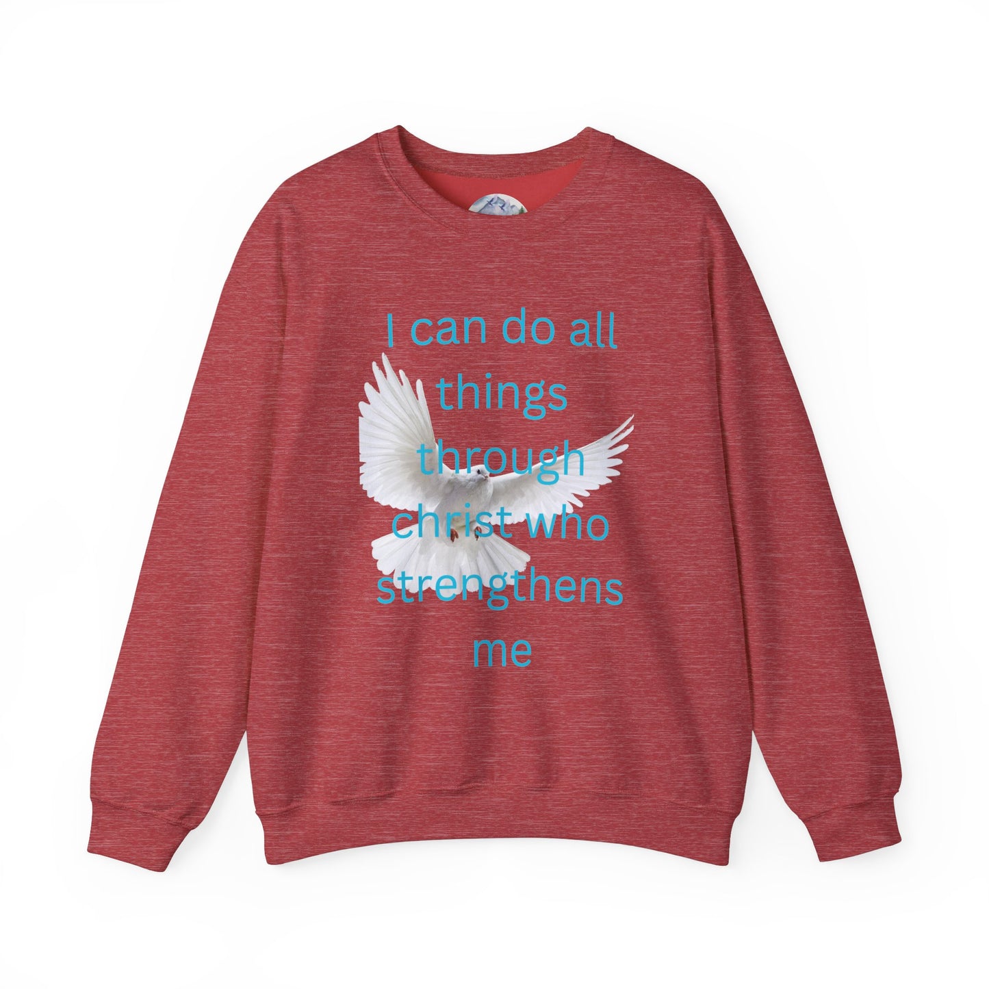 Christian Unisex Sweatshirt - White Dove Design