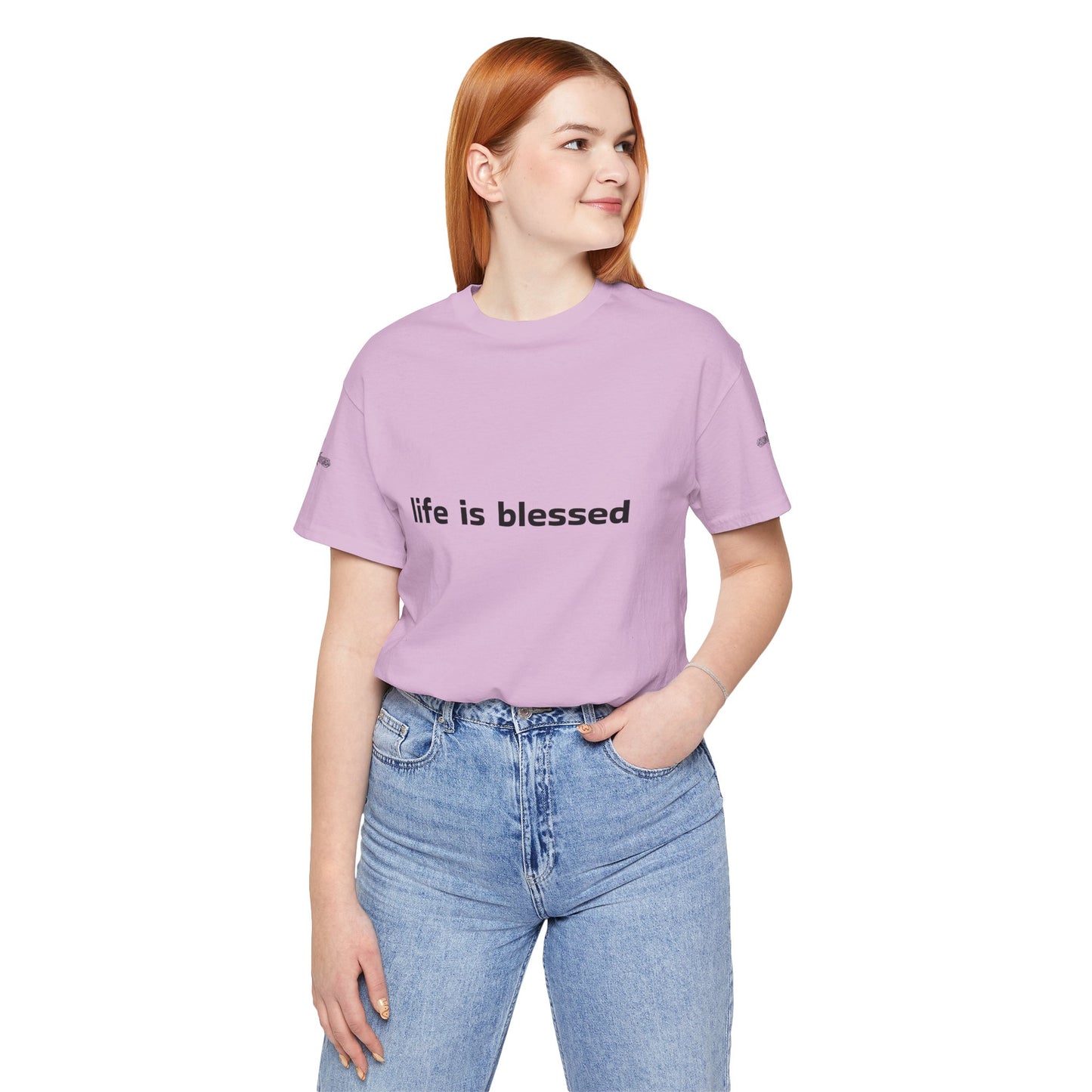 Life is Blessed Angel Wings Unisex T-Shirt