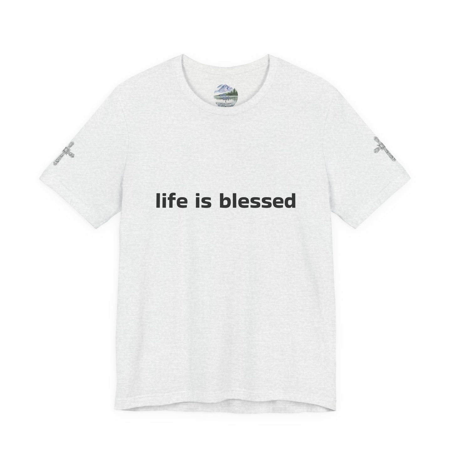 Life is Blessed Angel Wings Unisex T-Shirt