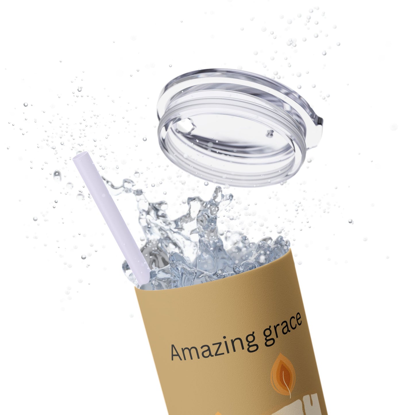 Faith-Inspired Skinny Tumbler