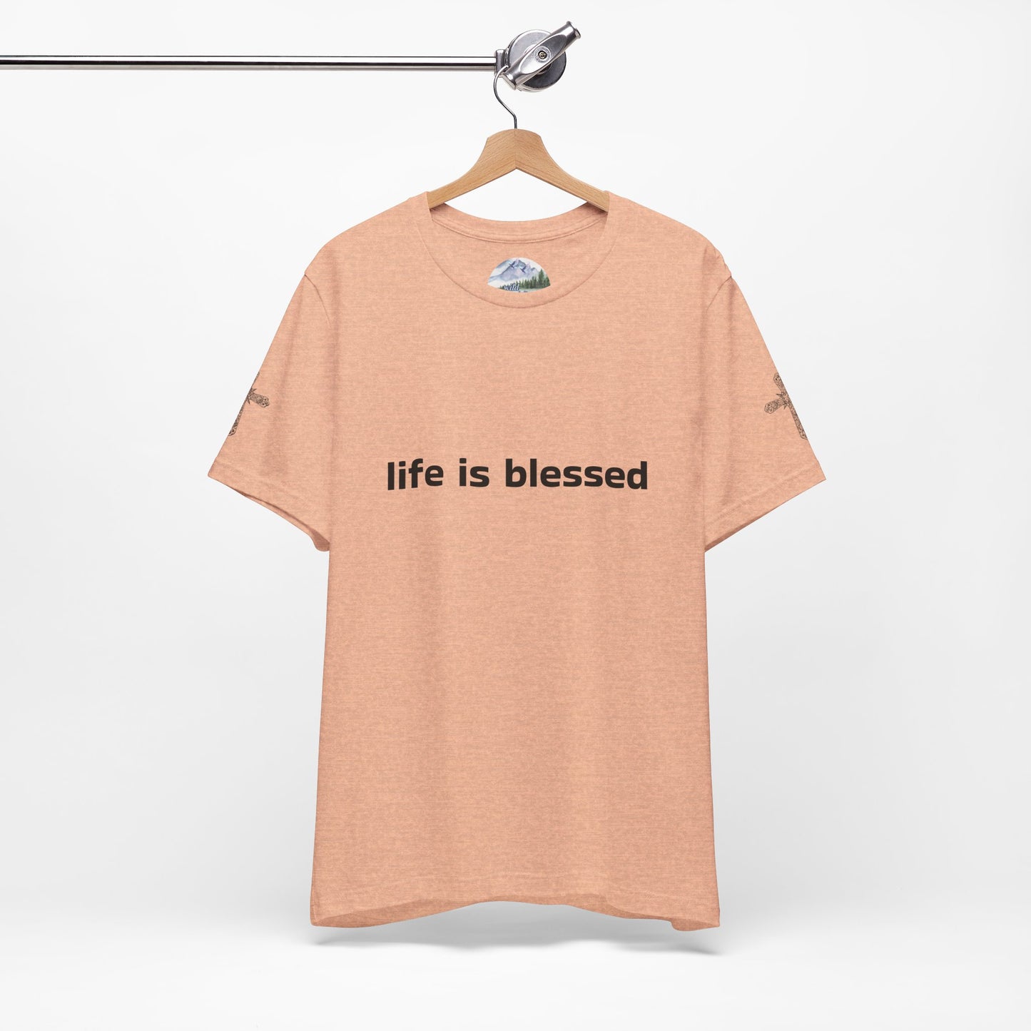 Life is Blessed Angel Wings Unisex T-Shirt