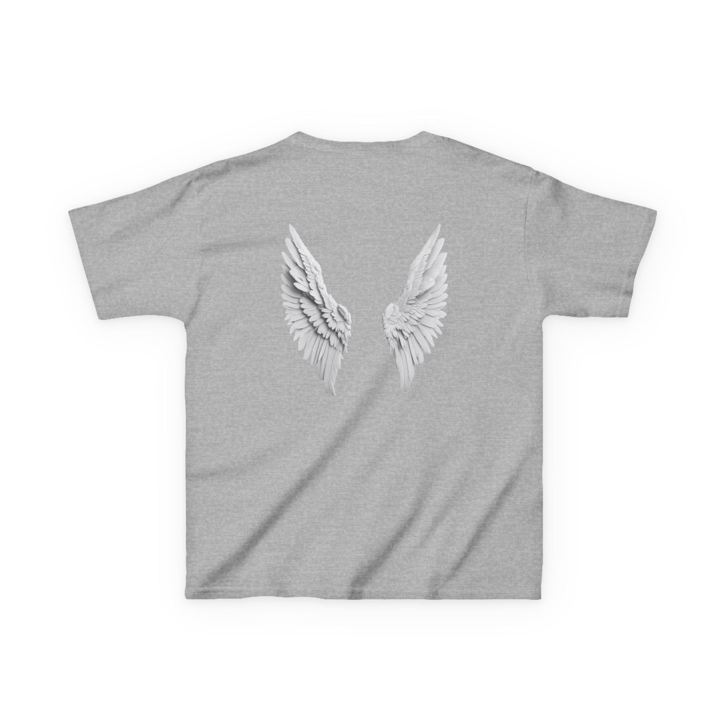Blessed Kids Tee with Angel Wings