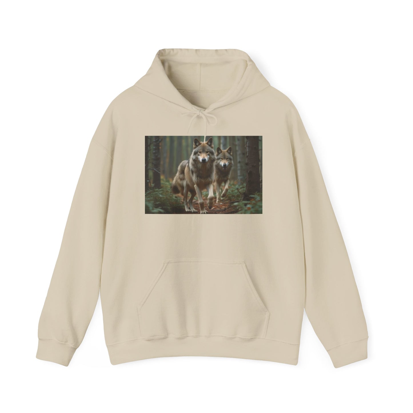 Wolf Forest Unisex Hoodie Sweatshirt