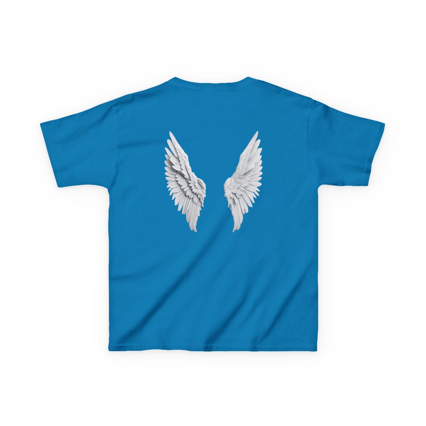 Blessed Kids Tee with Angel Wings