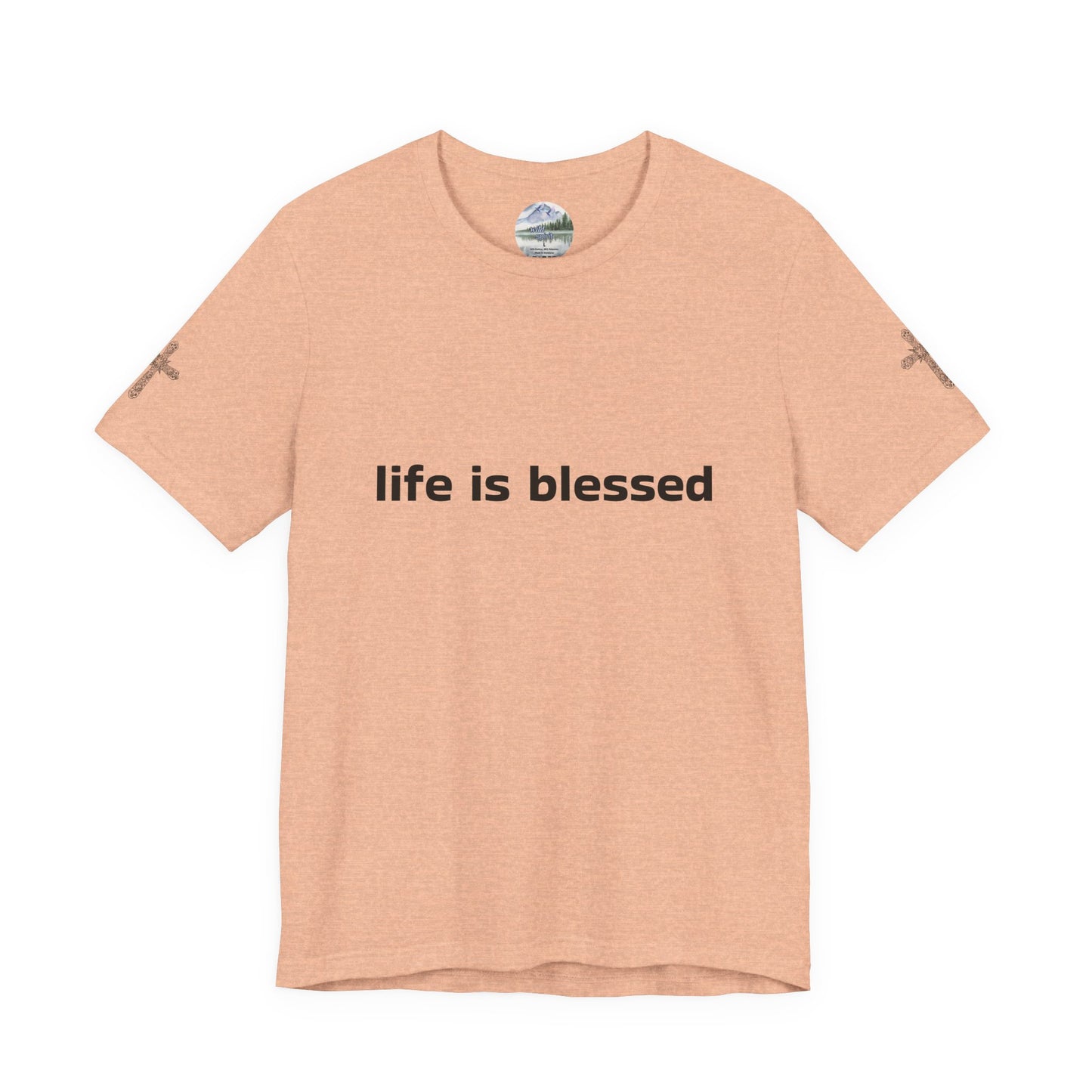 Life is Blessed Angel Wings Unisex T-Shirt