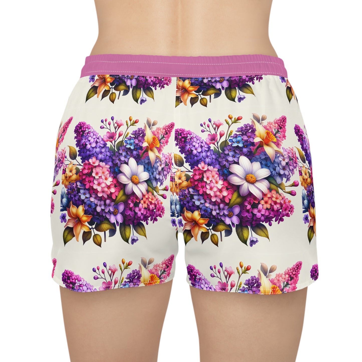 Floral Bliss Women’s Casual Shorts - Perfect for Summer Days