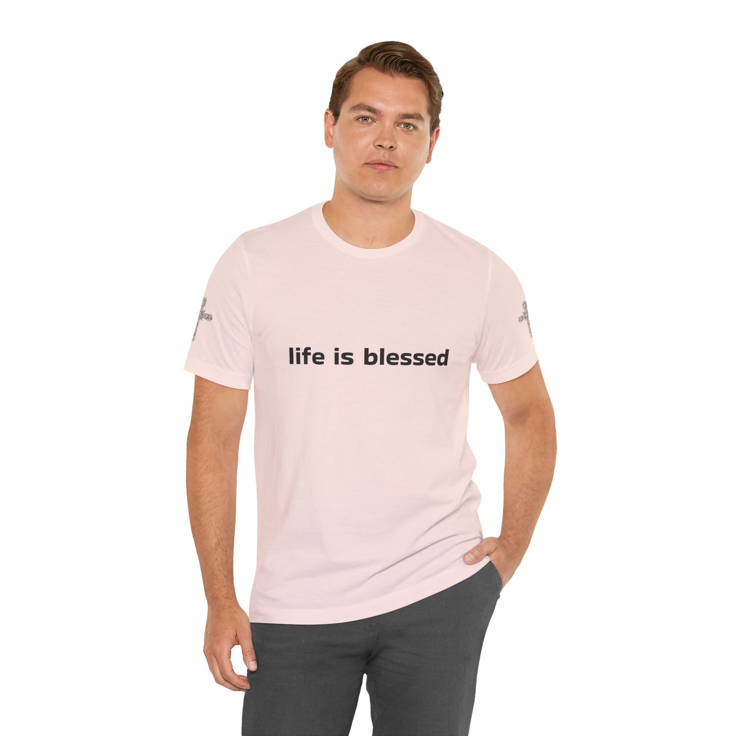 Life is Blessed Angel Wings Unisex T-Shirt