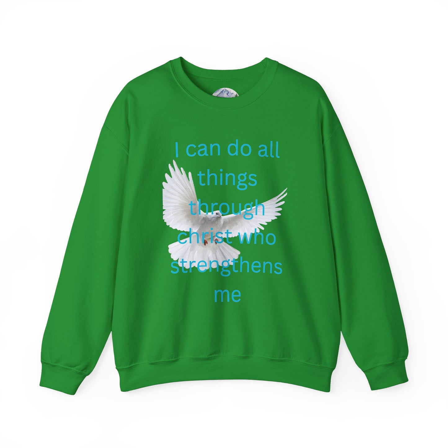 Christian Unisex Sweatshirt - White Dove Design