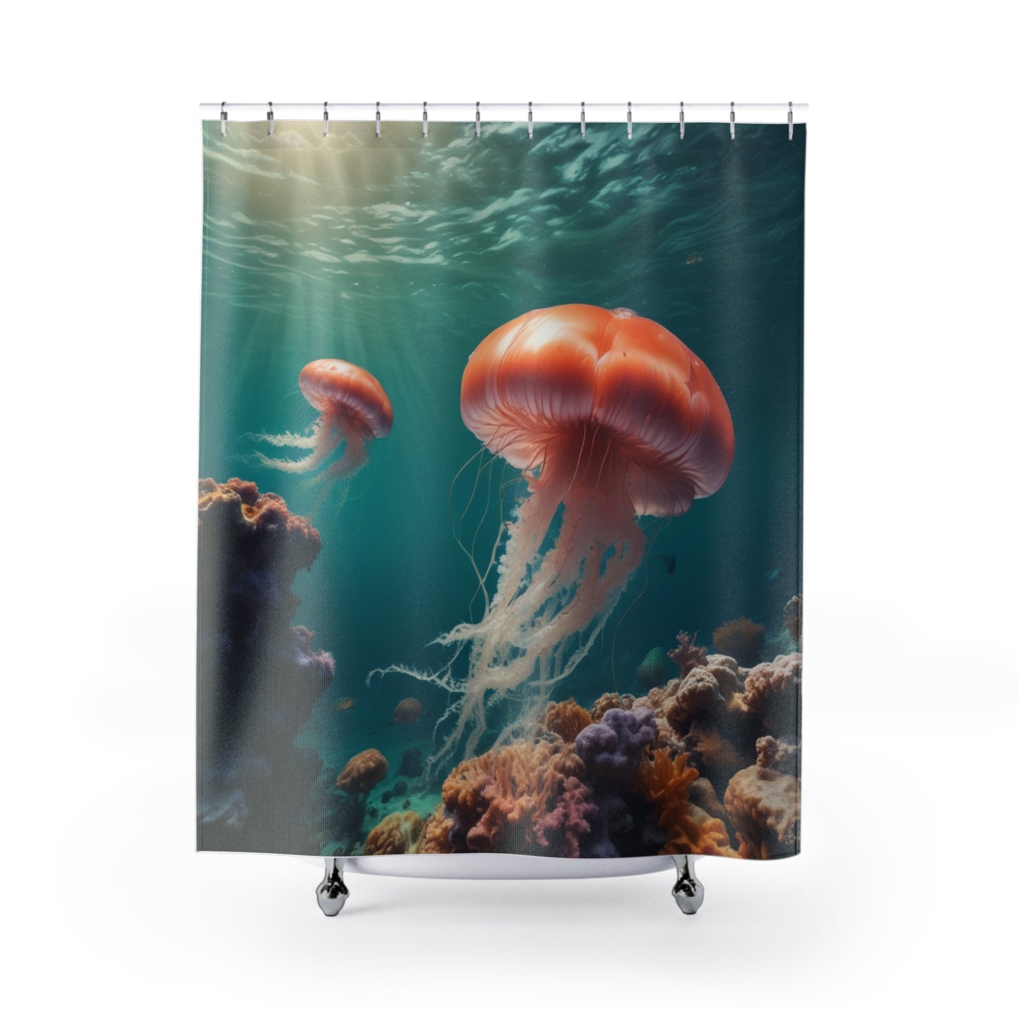 Jellyfish Shower Curtain