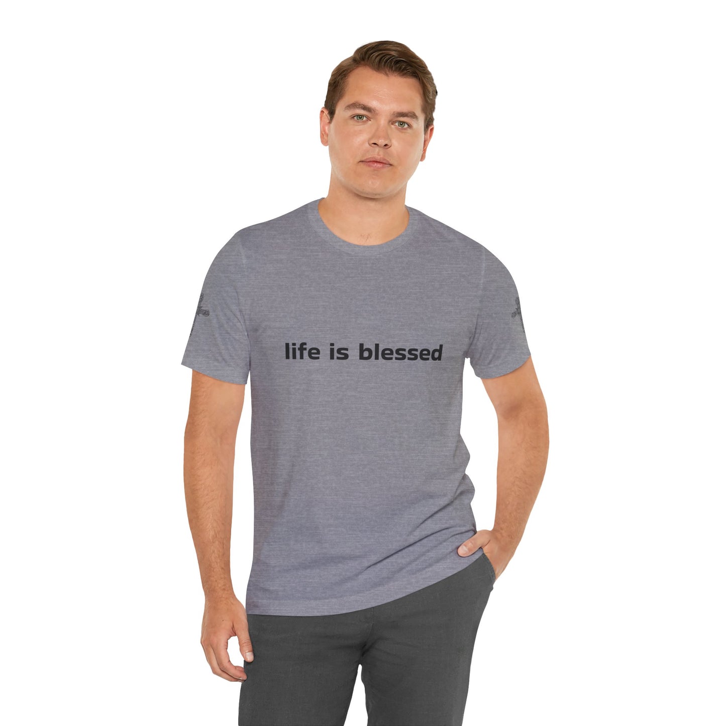 Life is Blessed Angel Wings Unisex T-Shirt