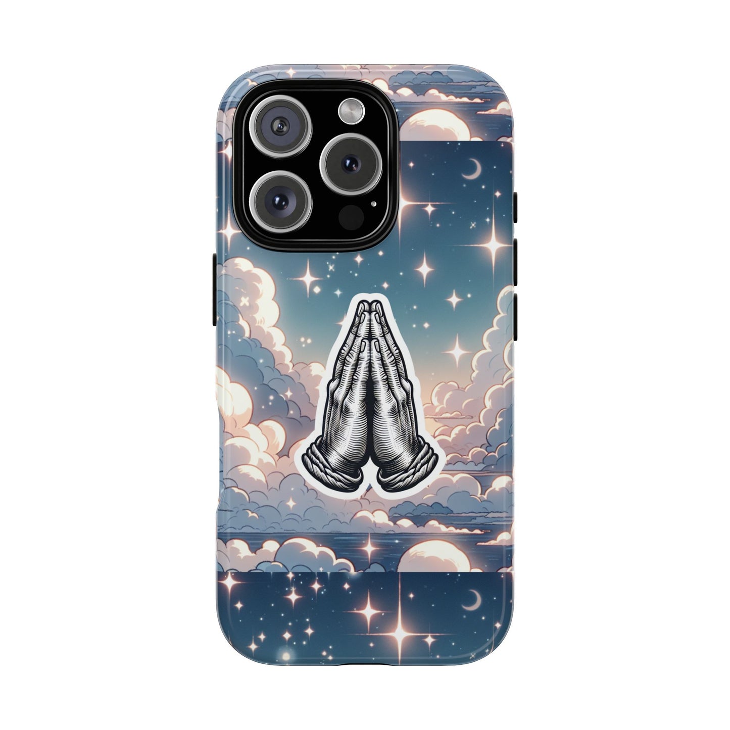 Tough Cases Praying Hands iPhone Case