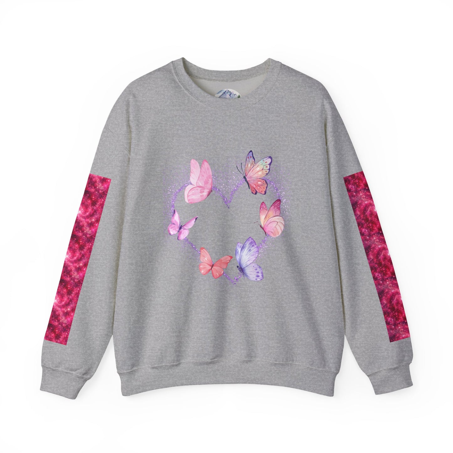 Butterfly Heart Sweatshirt - Valentine's Day Design