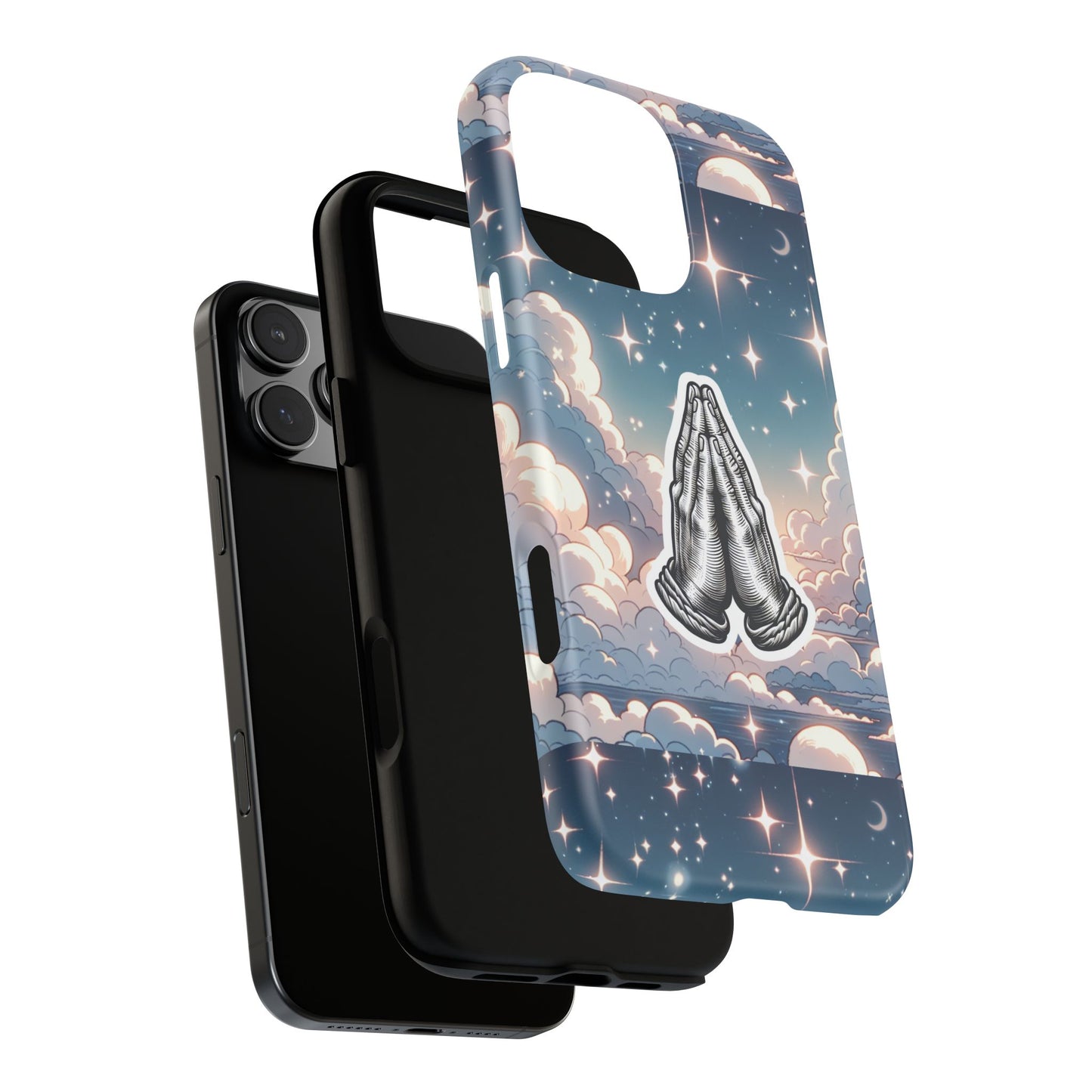 Tough Cases Praying Hands iPhone Case