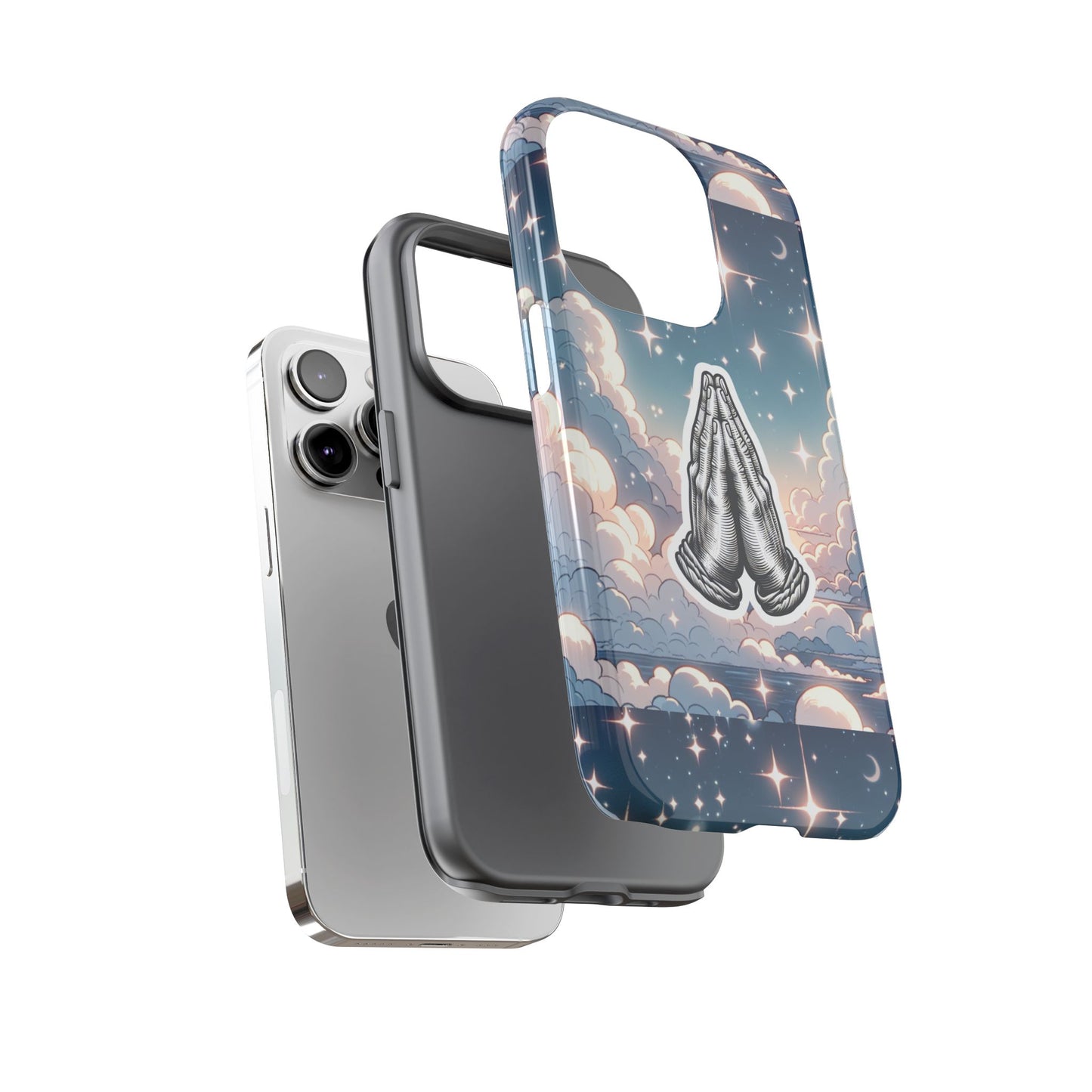 Tough Cases Praying Hands iPhone Case