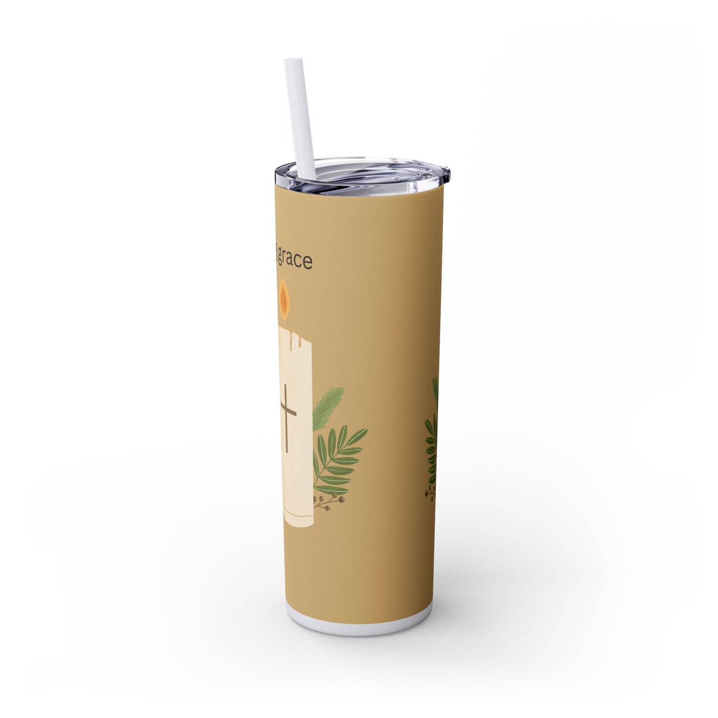 Faith-Inspired Skinny Tumbler