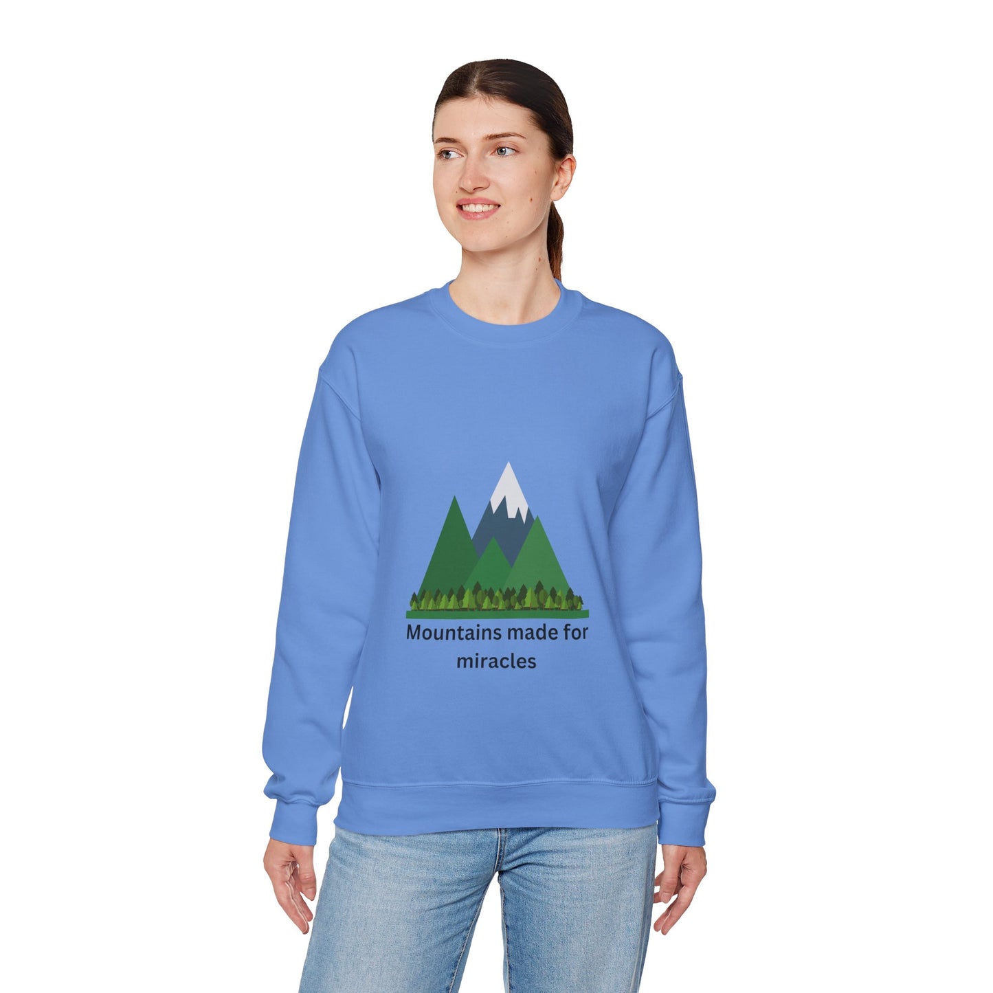 Mountains Made for Miracles Unisex Sweatshirt