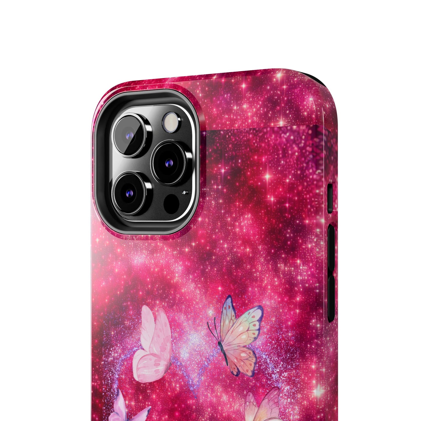 Butterfly Heart Tough Phone Cases - Vimentins Day Sparkly Design