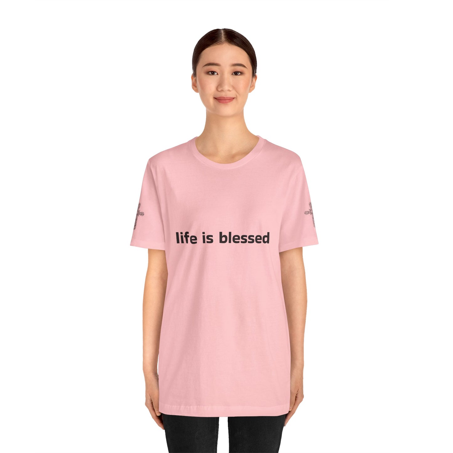Life is Blessed Angel Wings Unisex T-Shirt