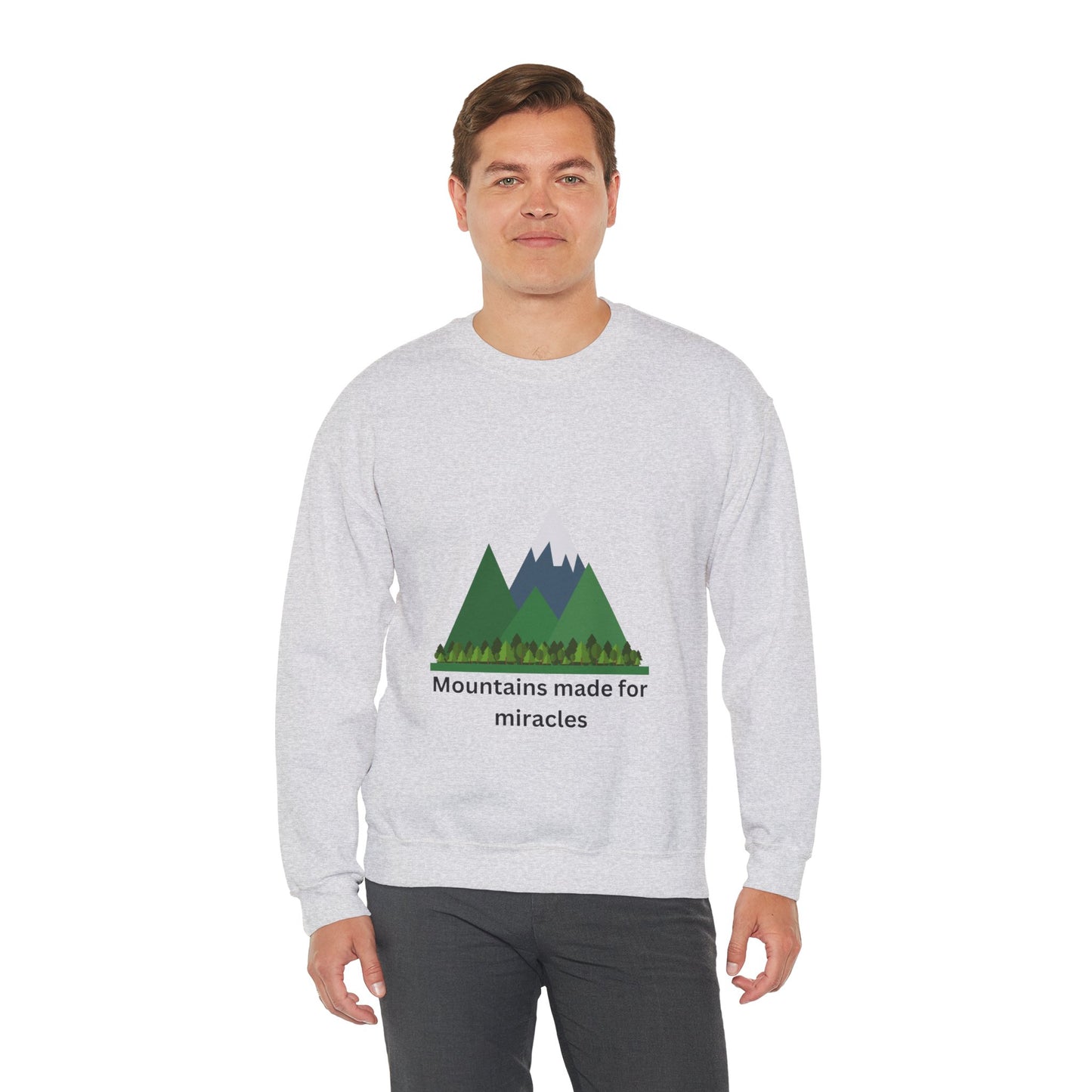Mountains Made for Miracles Unisex Sweatshirt