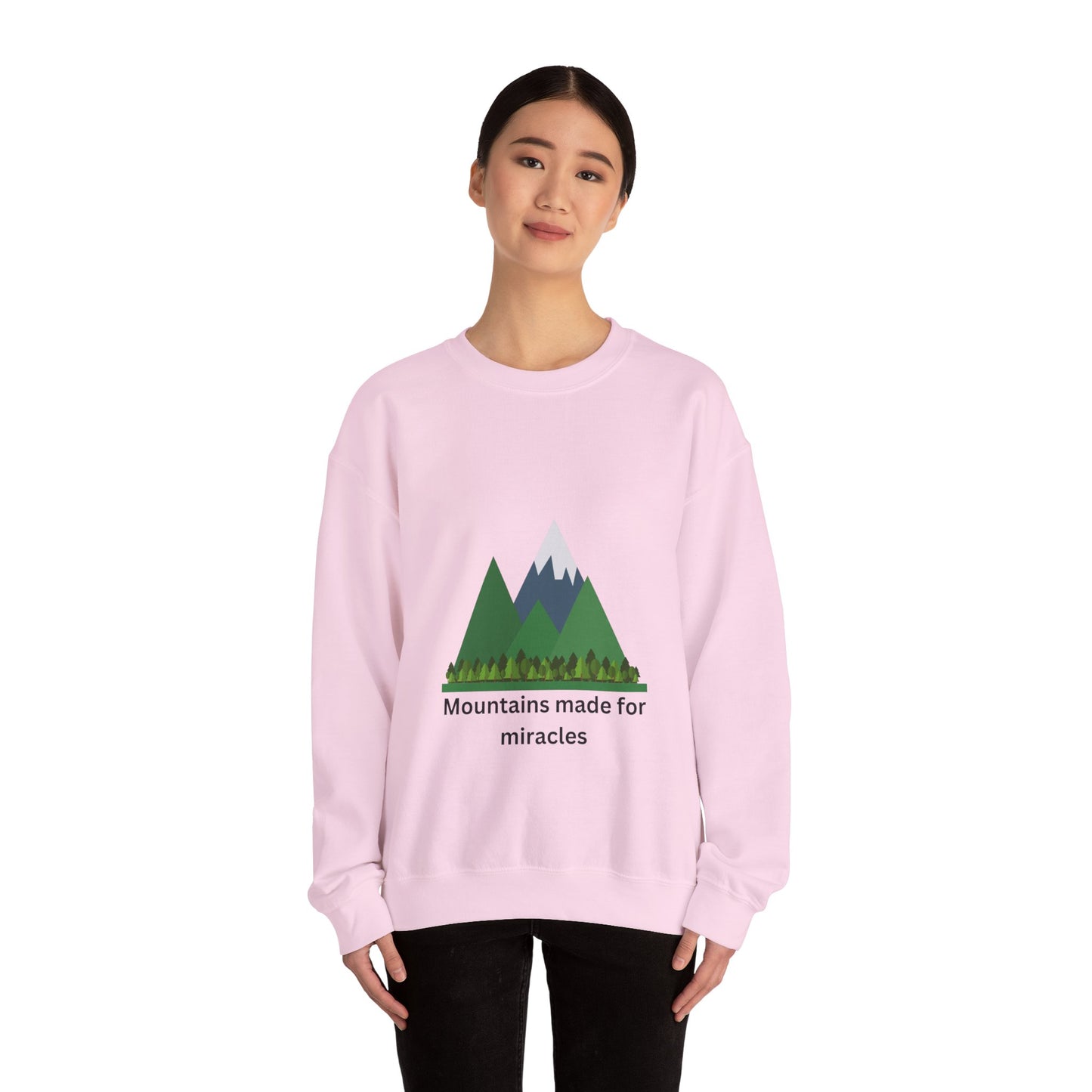 Mountains Made for Miracles Unisex Sweatshirt