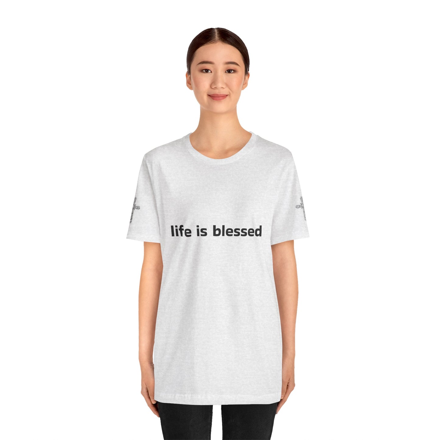 Life is Blessed Angel Wings Unisex T-Shirt