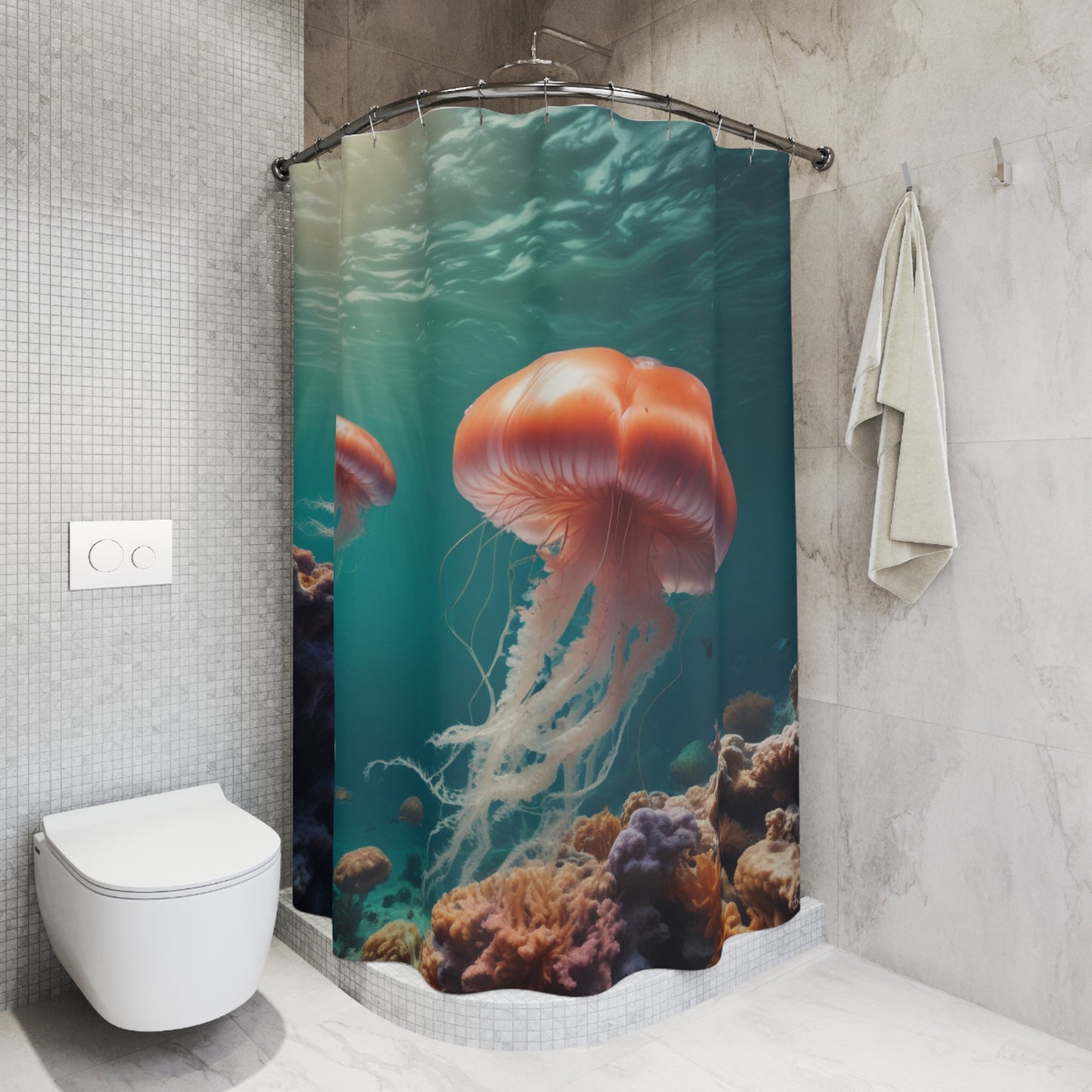 Jellyfish Shower Curtain