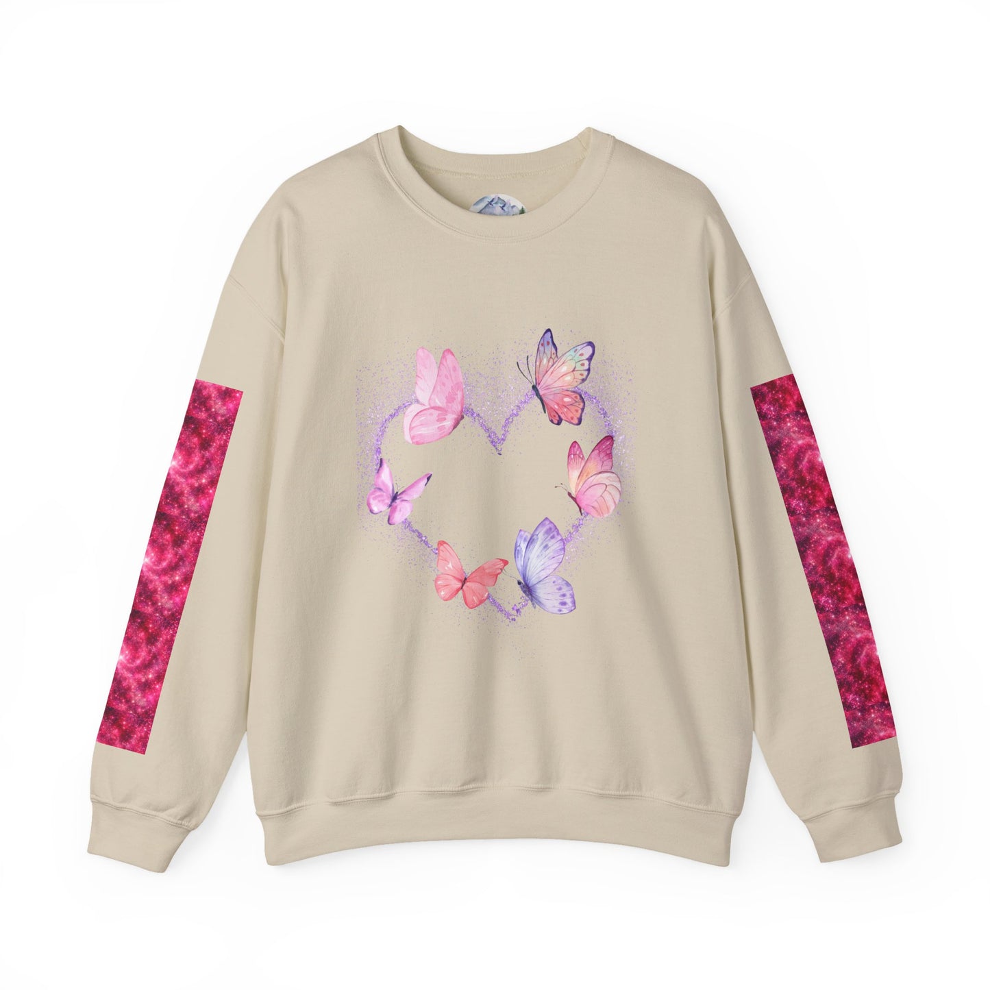 Butterfly Heart Sweatshirt - Valentine's Day Design
