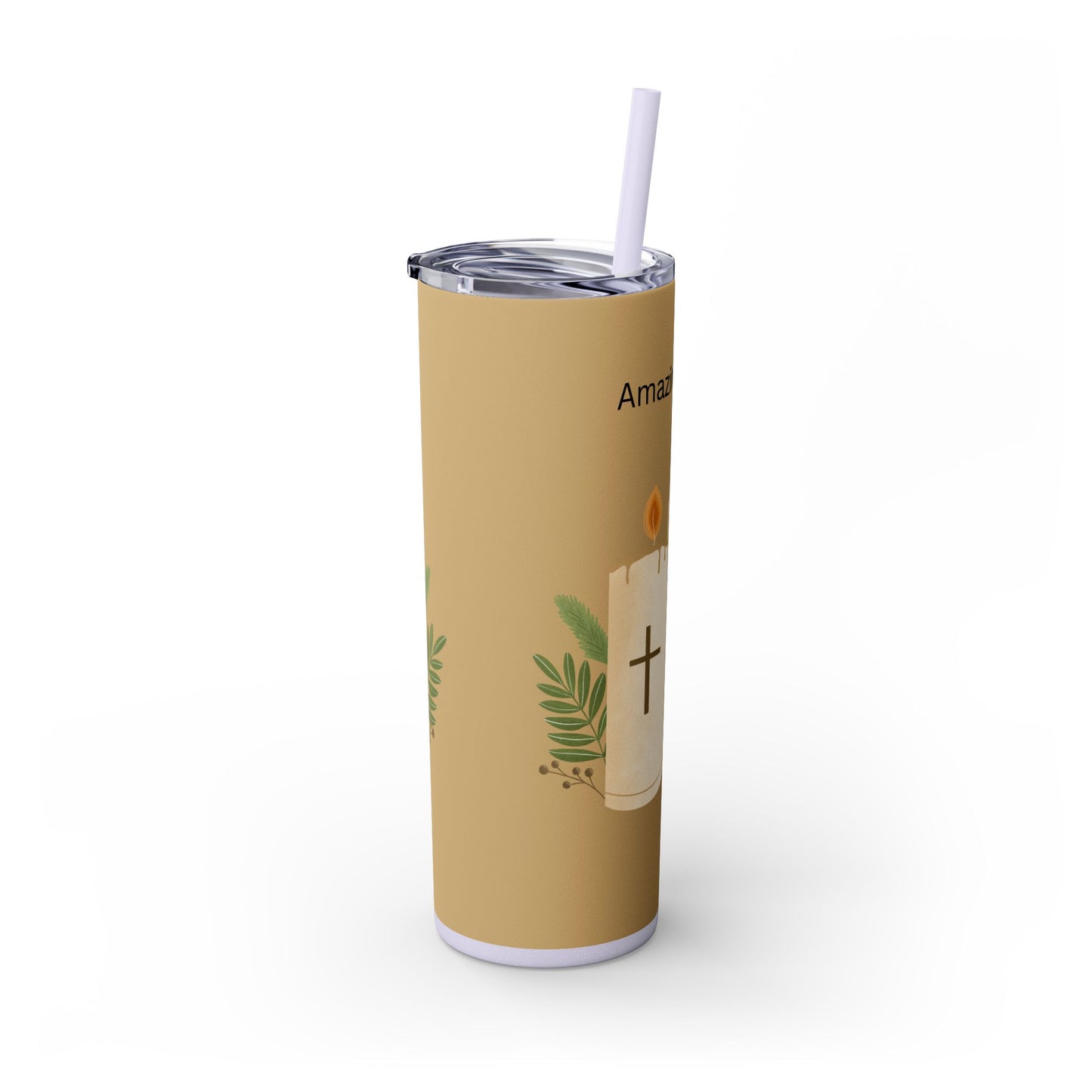 Faith-Inspired Skinny Tumbler