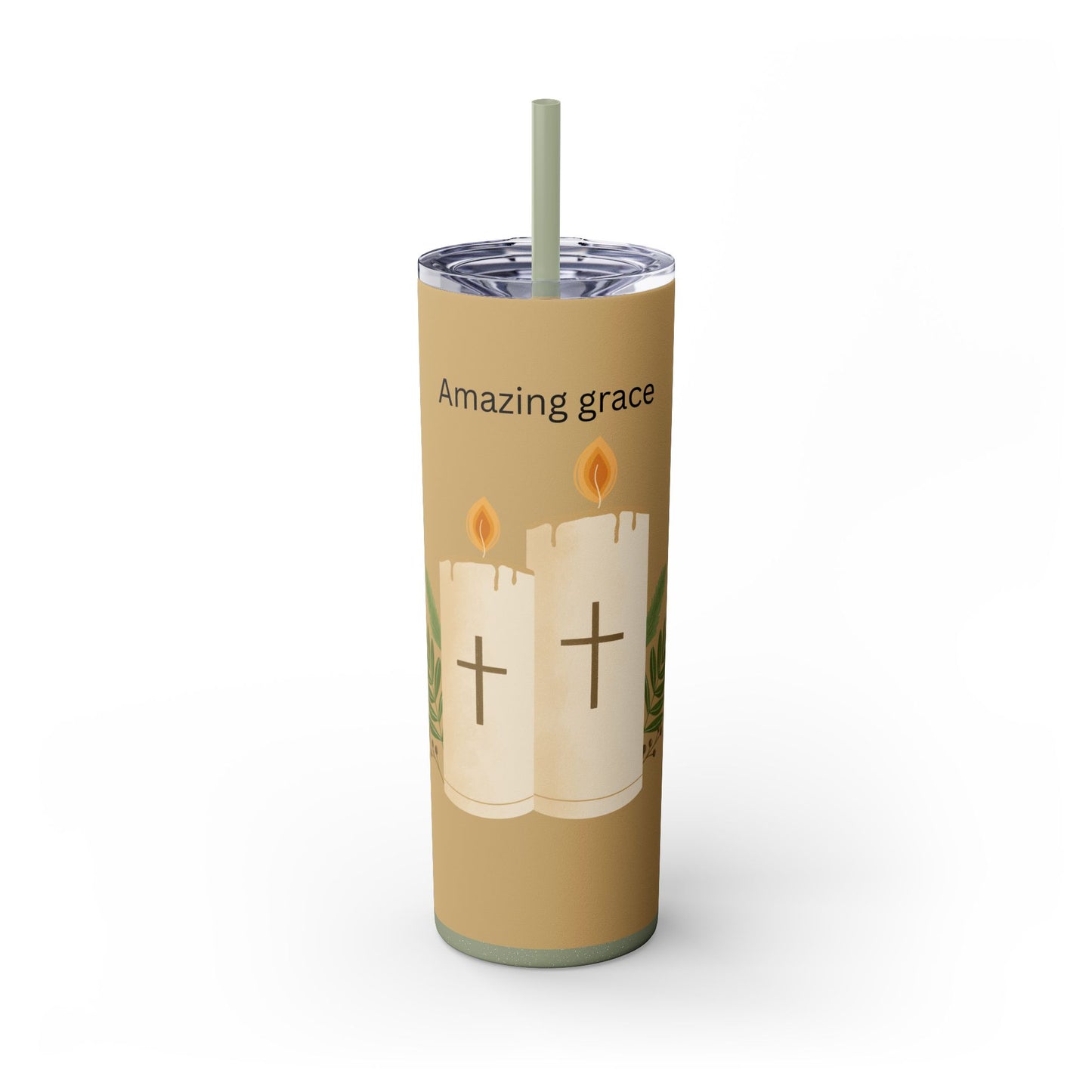 Faith-Inspired Skinny Tumbler