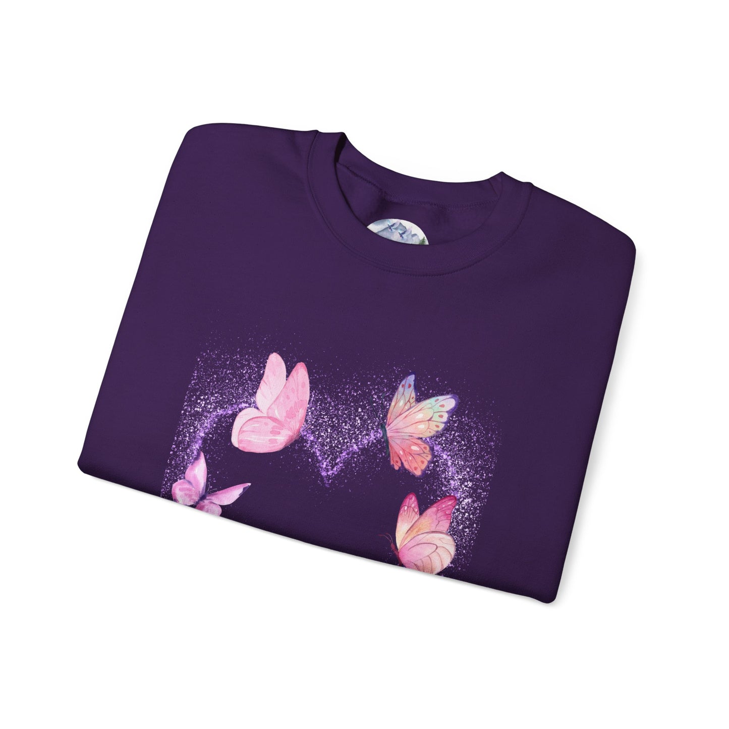 Butterfly Heart Sweatshirt - Valentine's Day Design