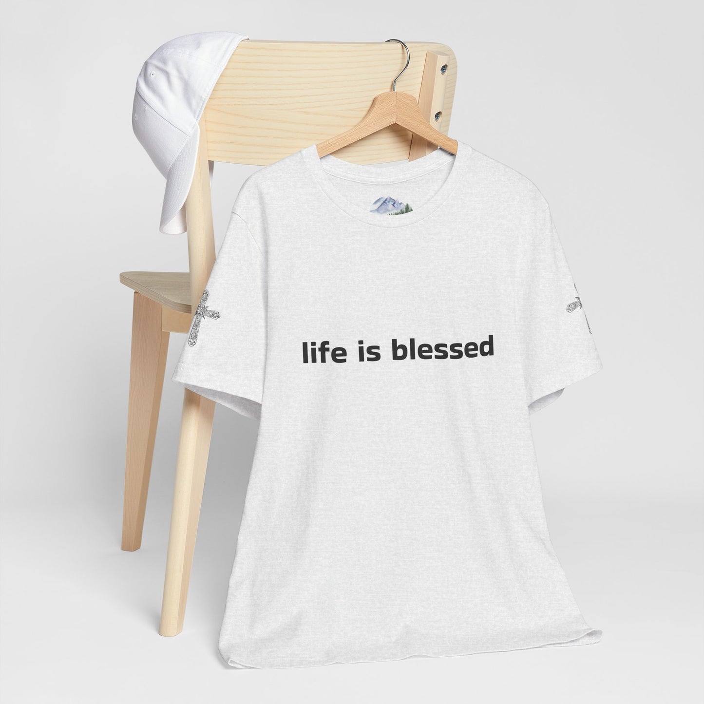 Life is Blessed Angel Wings Unisex T-Shirt