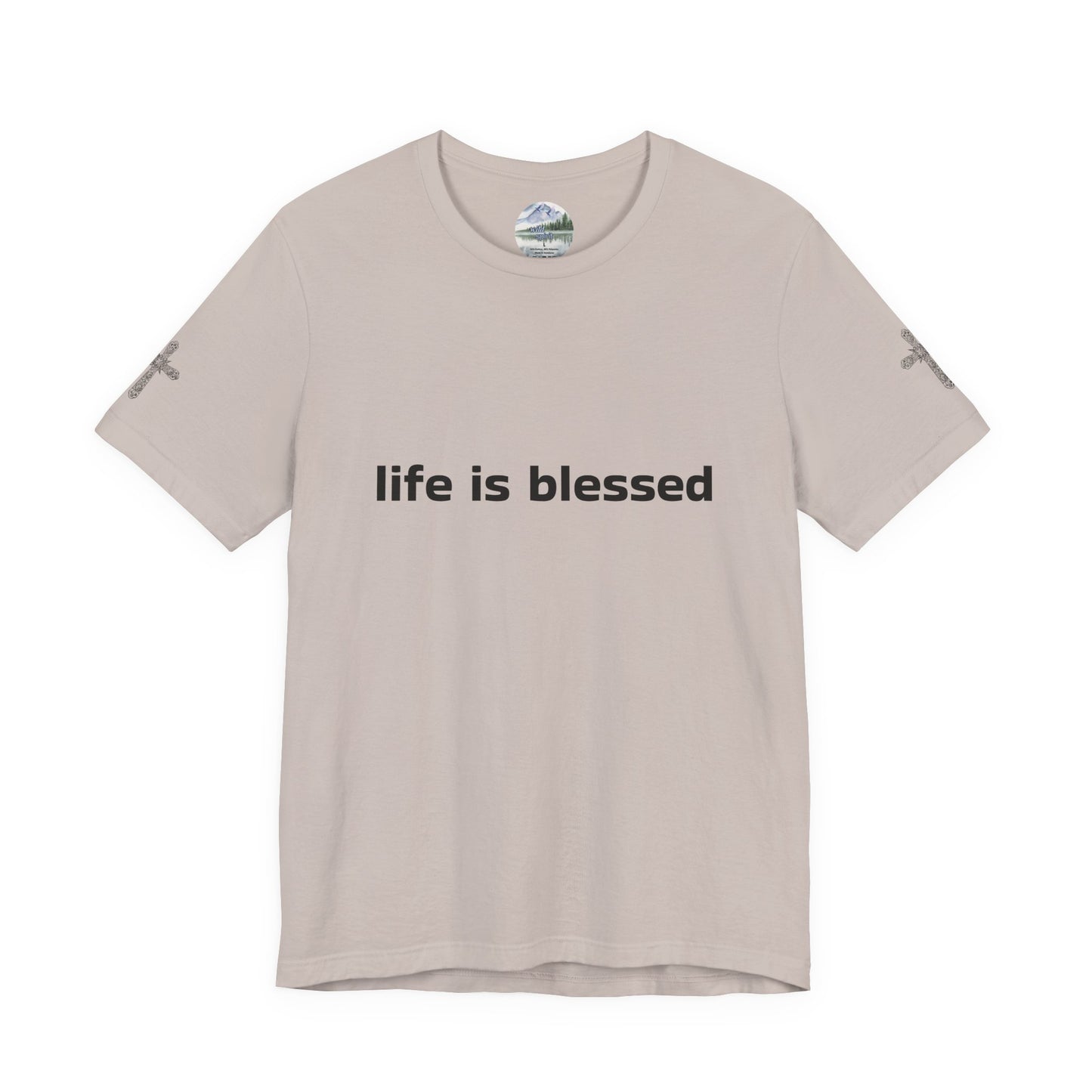 Life is Blessed Angel Wings Unisex T-Shirt