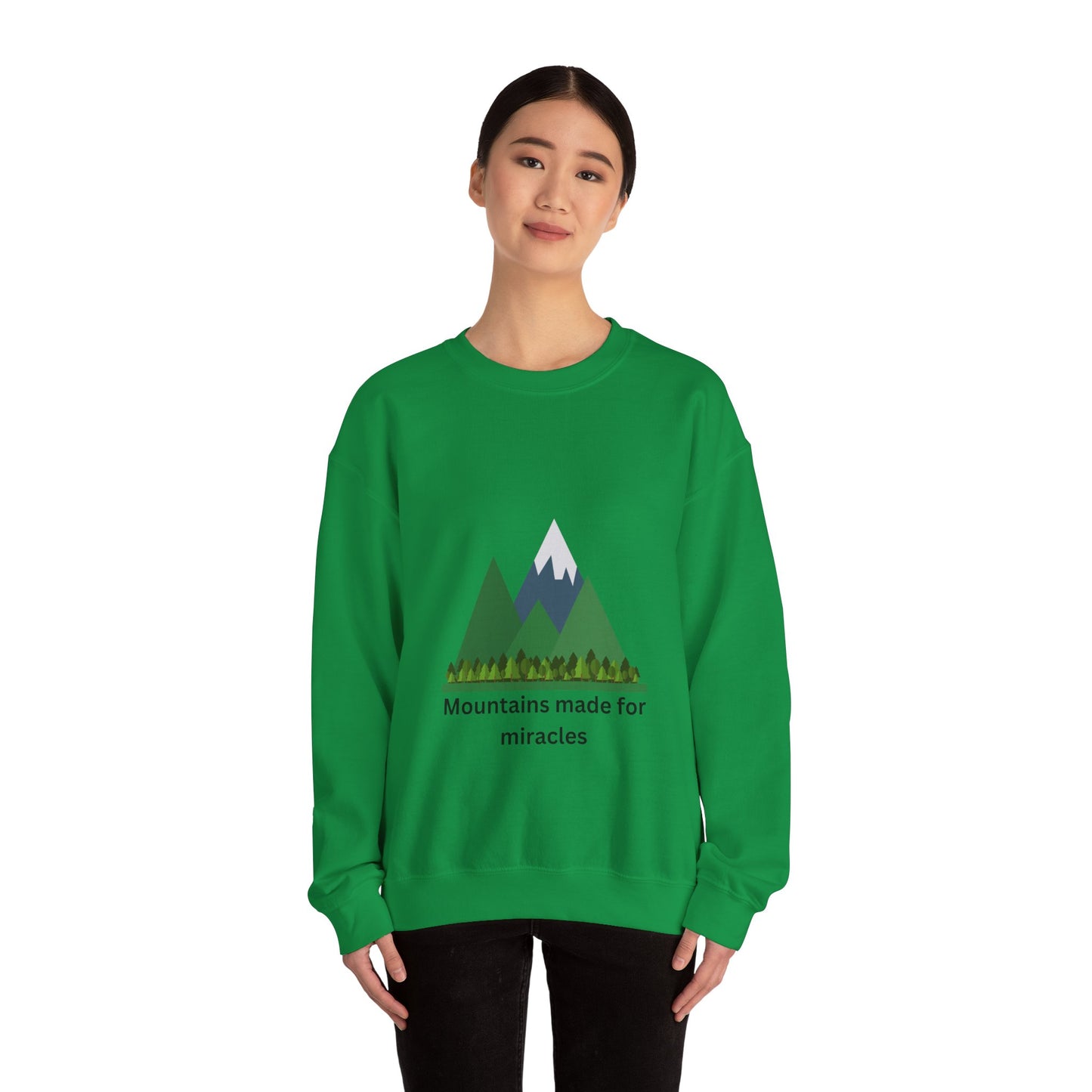 Mountains Made for Miracles Unisex Sweatshirt