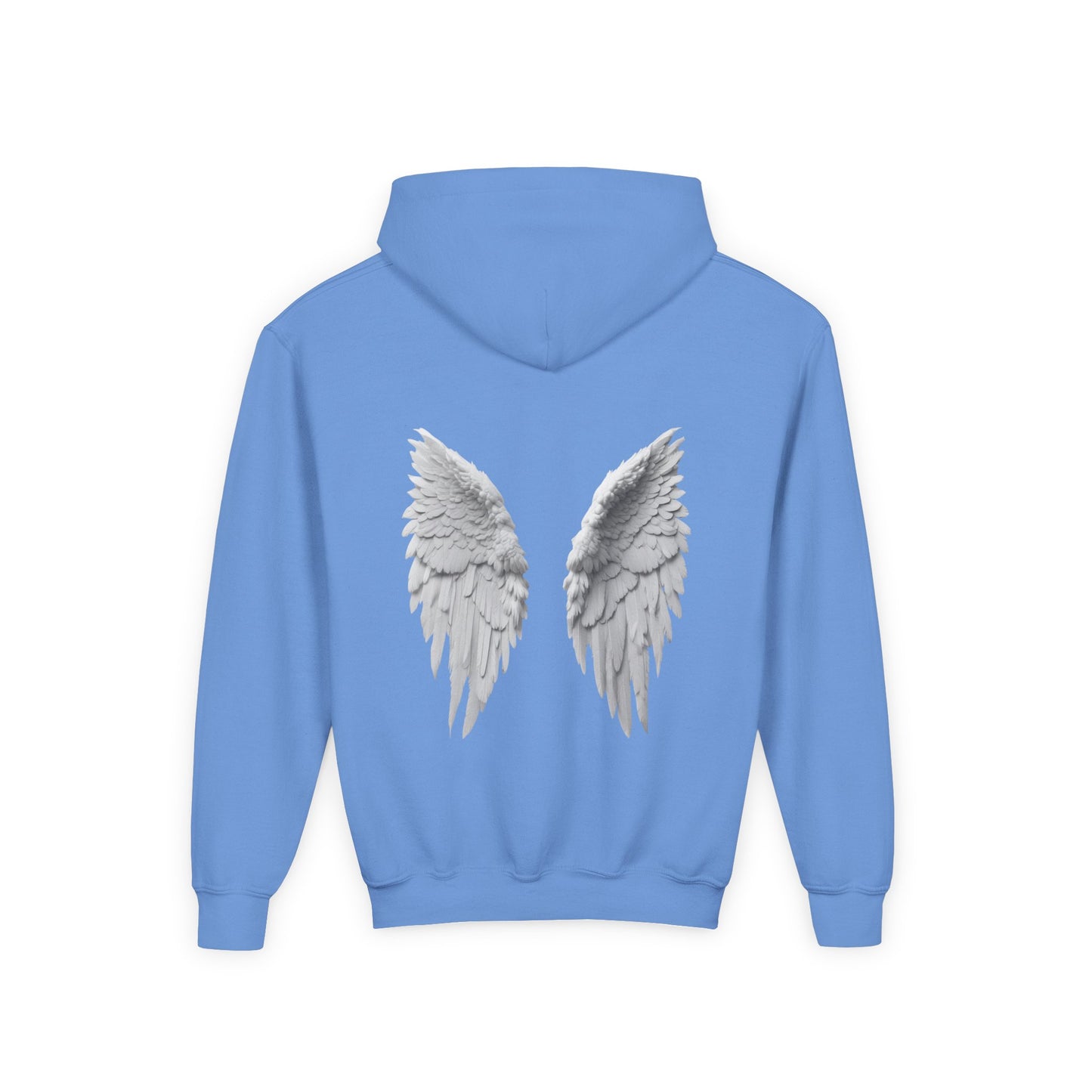 Inspirational Youth Hoodie - God Has Big Plans Design with Wings