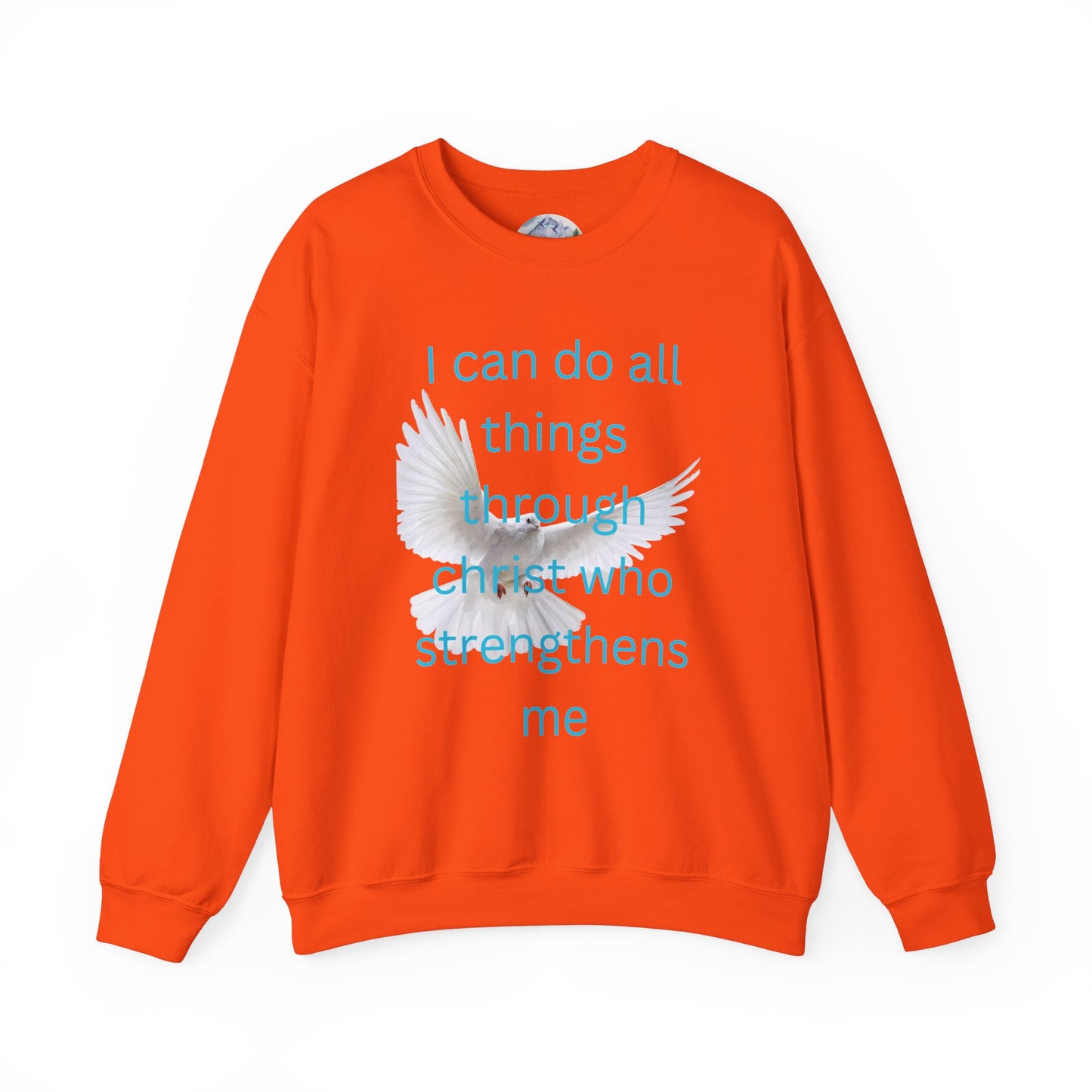 Christian Unisex Sweatshirt - White Dove Design