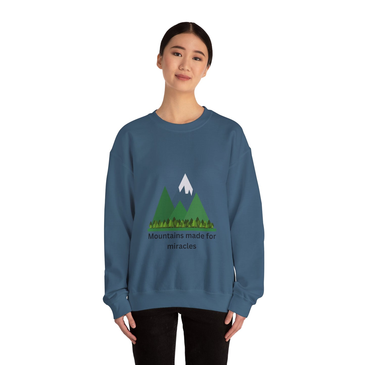 Mountains Made for Miracles Unisex Sweatshirt