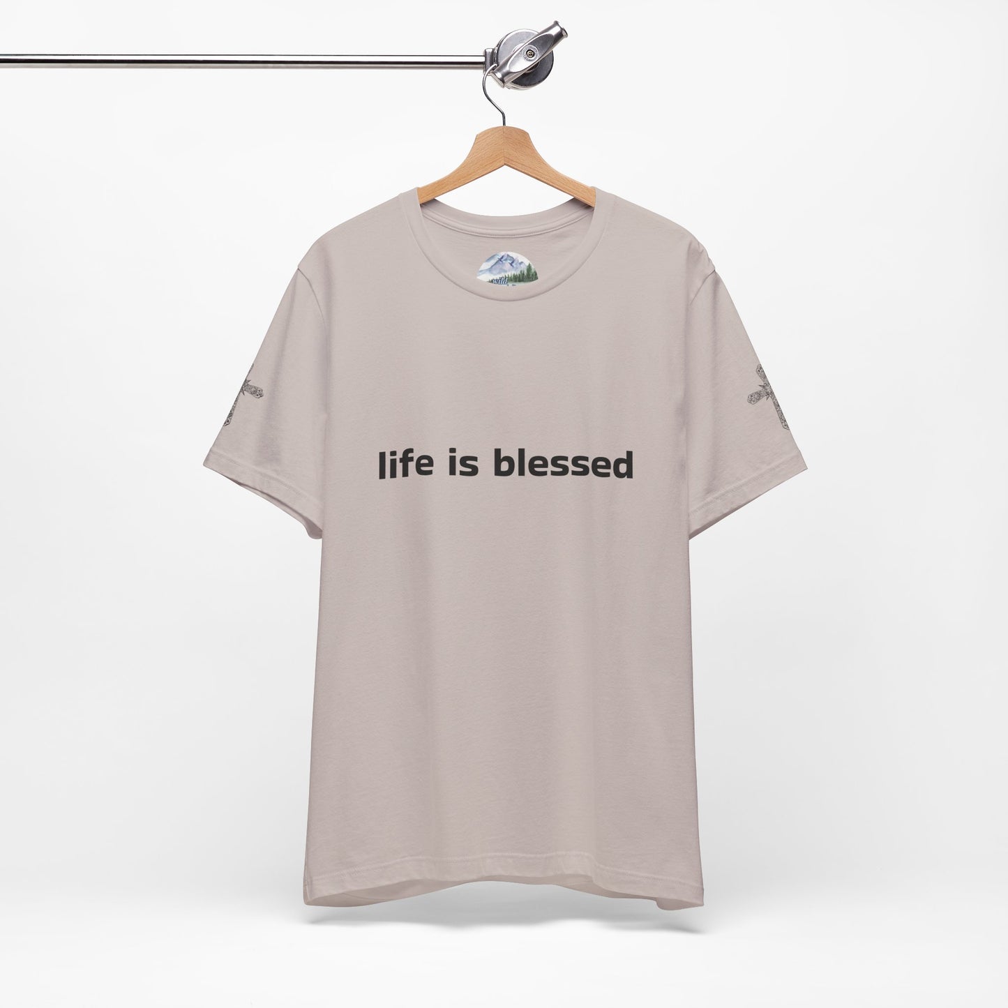 Life is Blessed Angel Wings Unisex T-Shirt