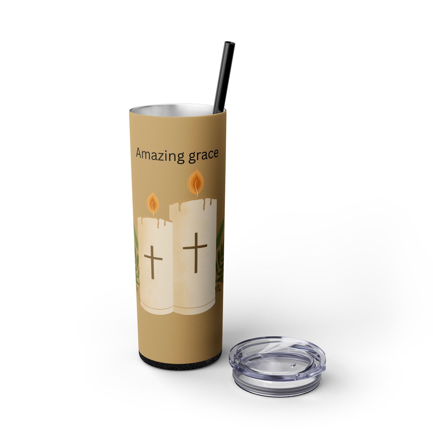 Faith-Inspired Skinny Tumbler