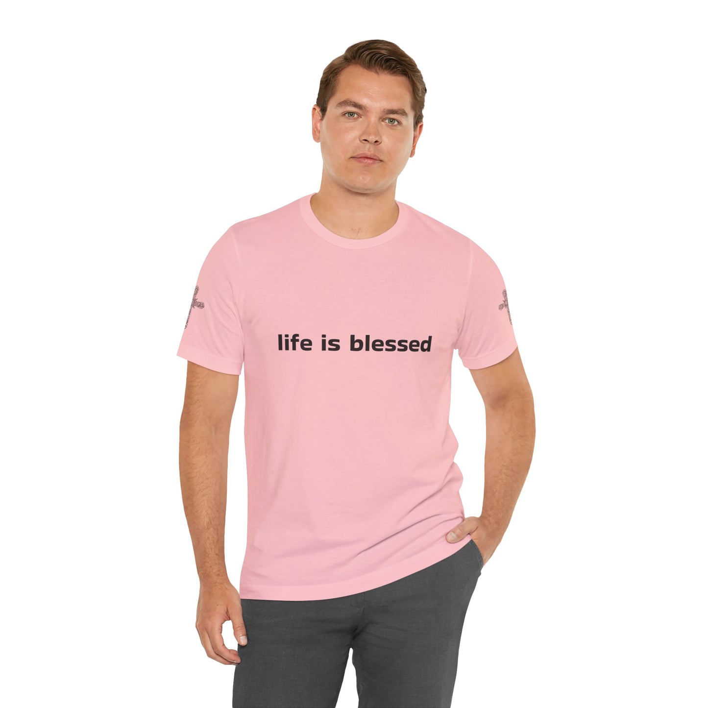Life is Blessed Angel Wings Unisex T-Shirt