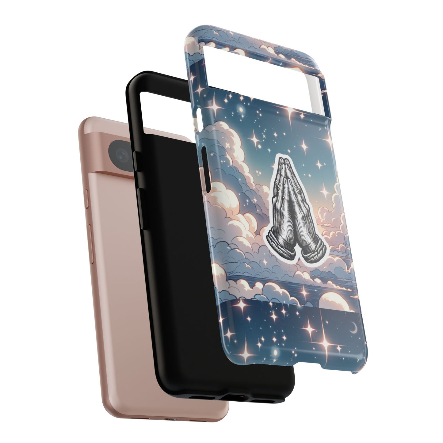 Tough Cases Praying Hands iPhone Case