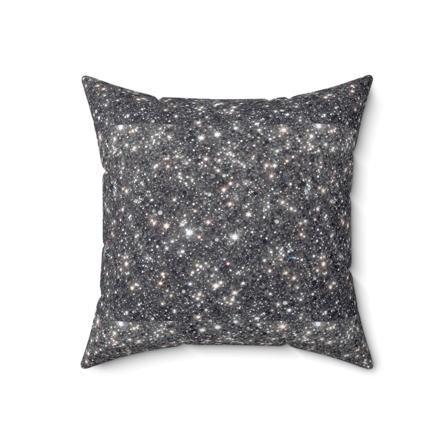 Cosmic Starry Night Square Pillow | Decorative Home Accent