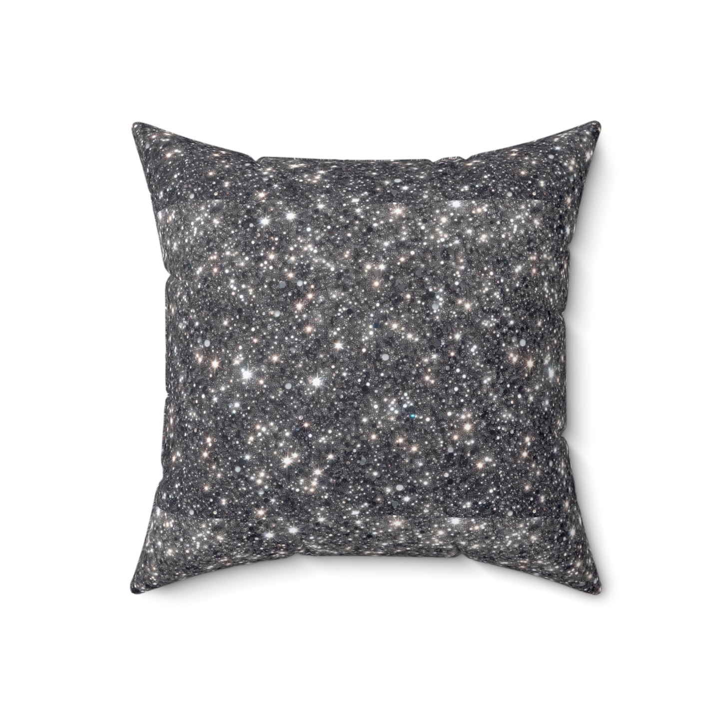 Cosmic Starry Night Square Pillow | Decorative Home Accent