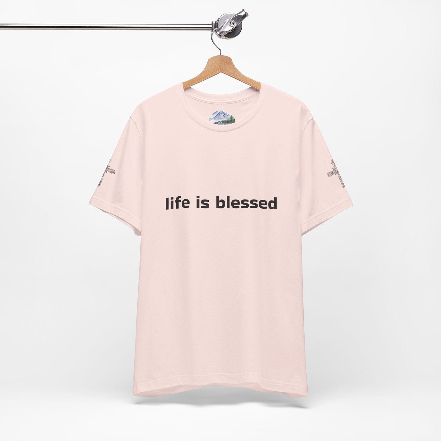 Life is Blessed Angel Wings Unisex T-Shirt