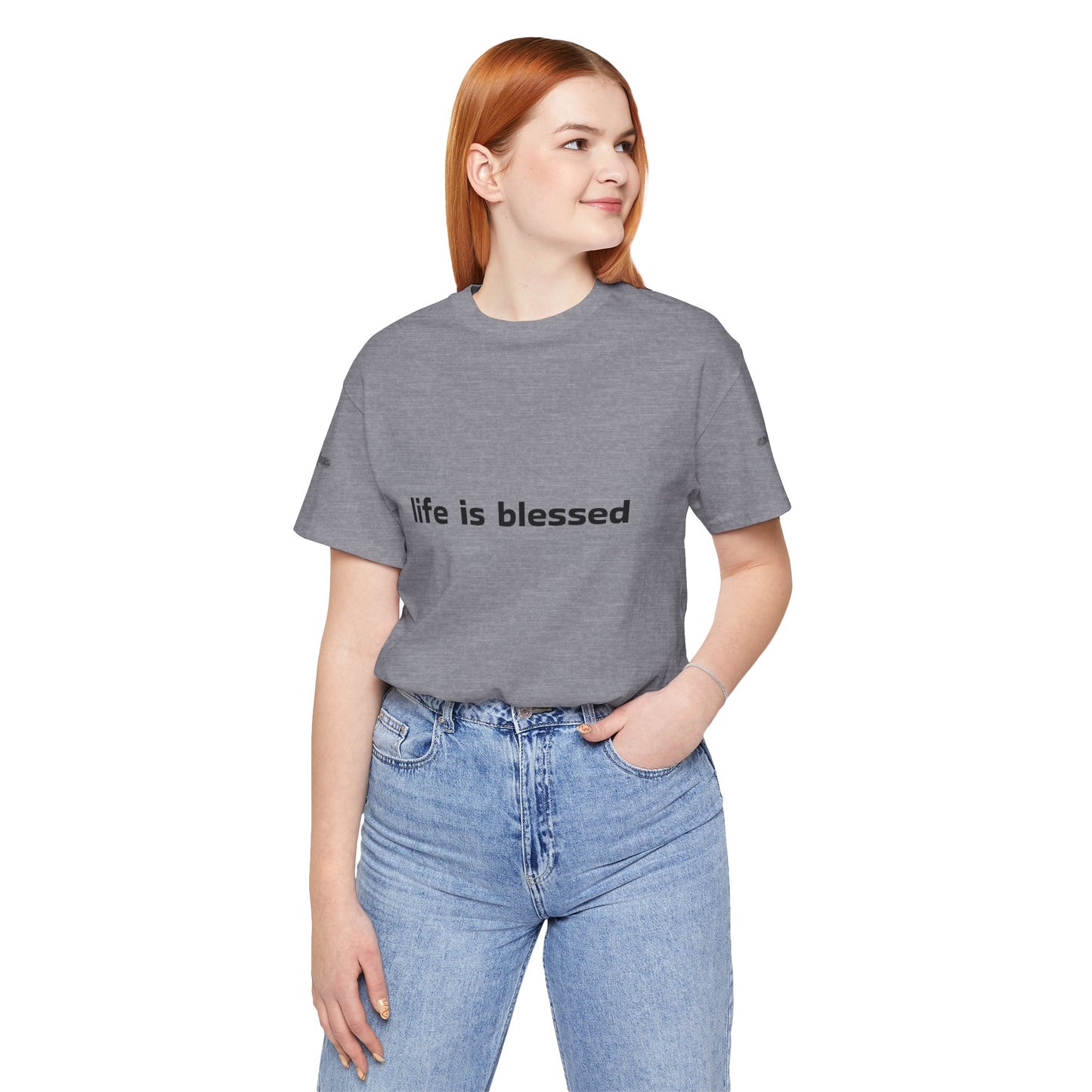 Life is Blessed Angel Wings Unisex T-Shirt