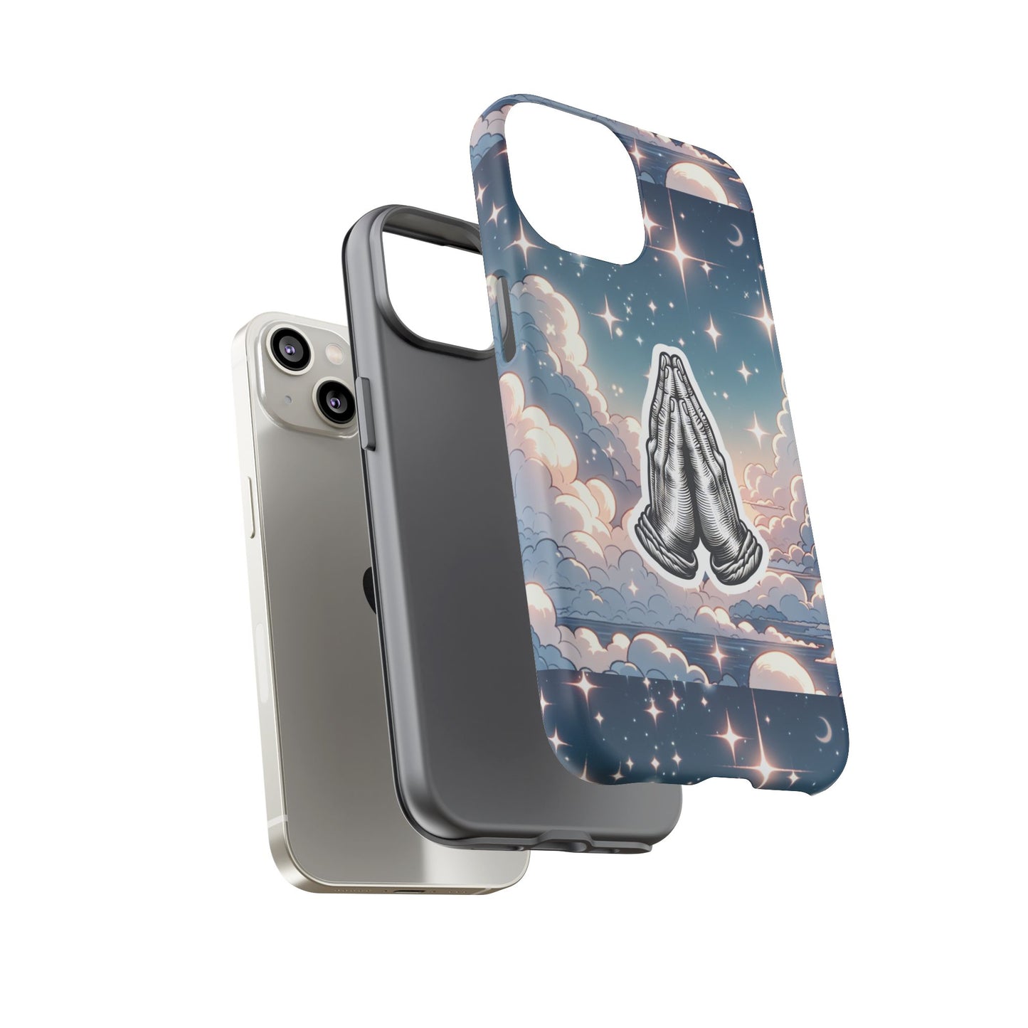 Tough Cases Praying Hands iPhone Case