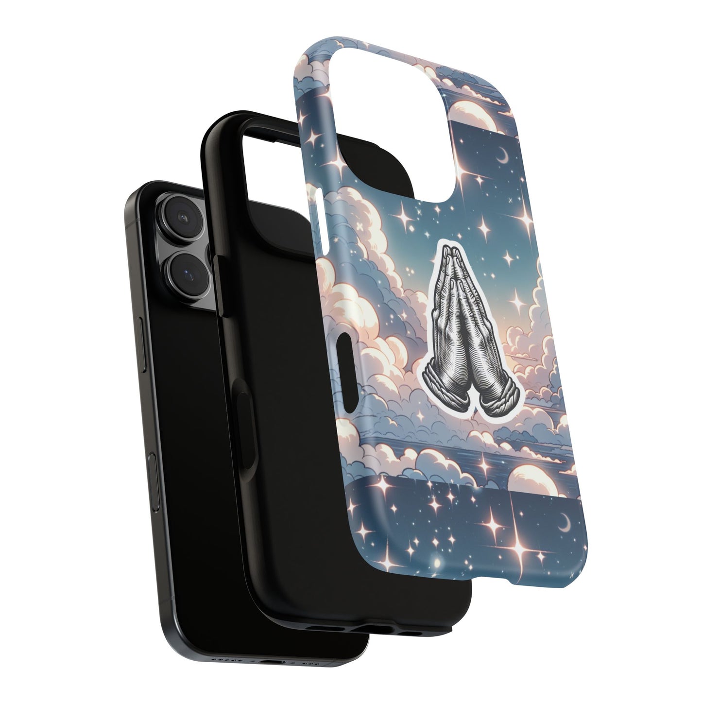 Tough Cases Praying Hands iPhone Case