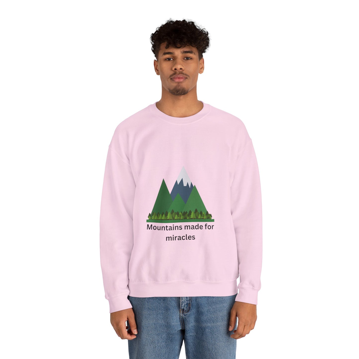 Mountains Made for Miracles Unisex Sweatshirt