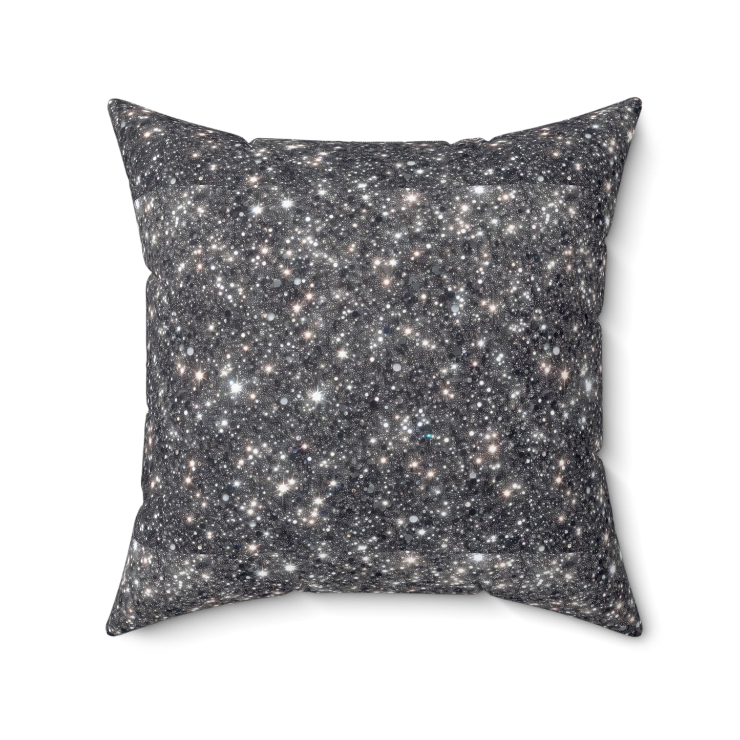 Cosmic Starry Night Square Pillow | Decorative Home Accent